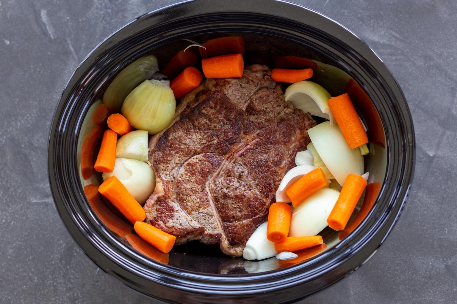 The Best Slow Cooker Beef Roast Momsdish