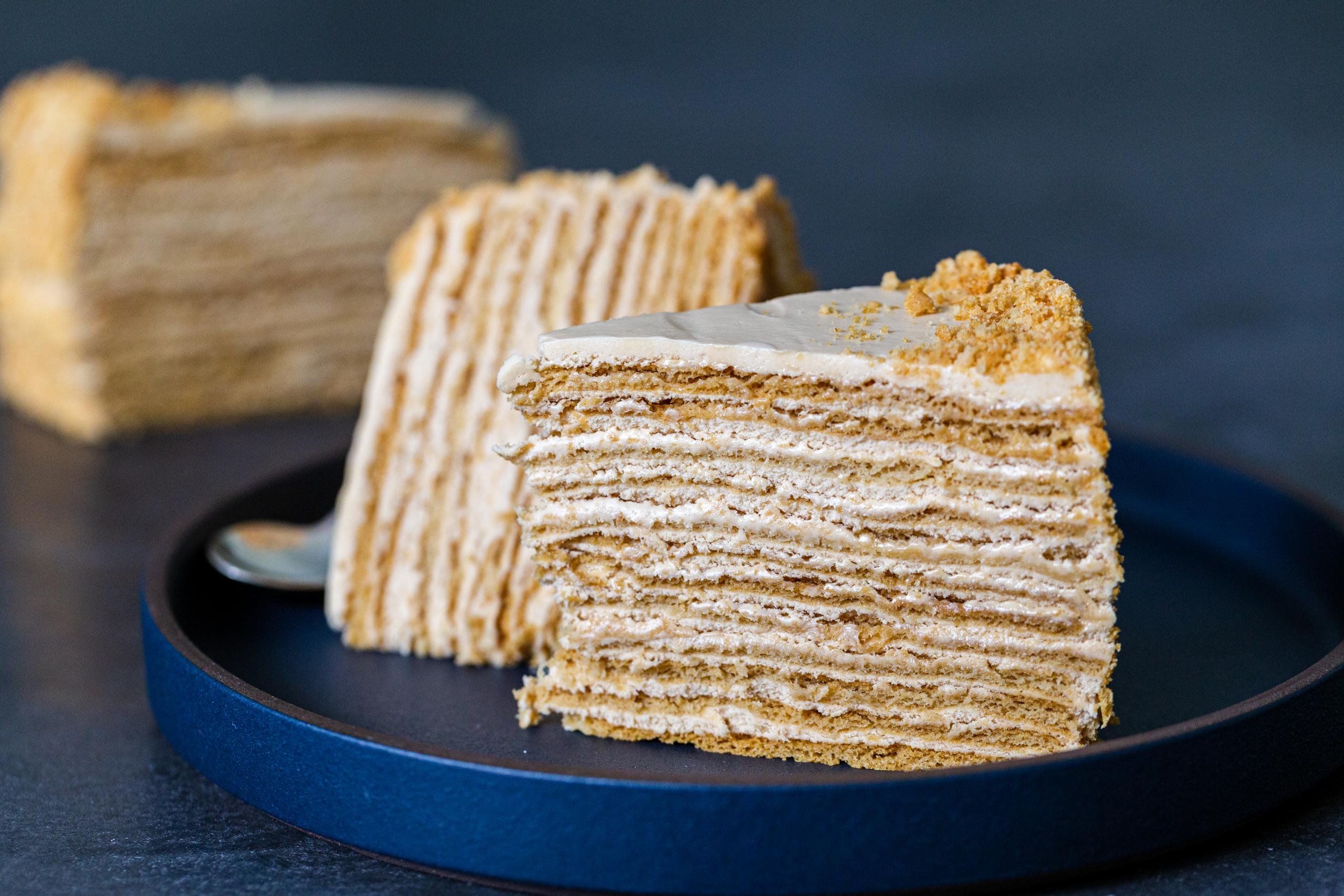 RUSSIAN HONEY CAKE – The Baking Table