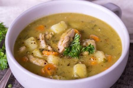 Split Pea Soup (My Grandma's Recipe) - Momsdish