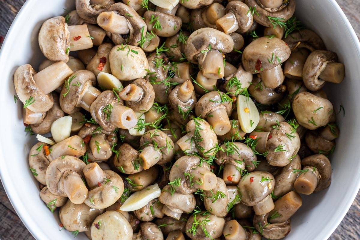 Pickled Mushrooms (So Easy) Momsdish