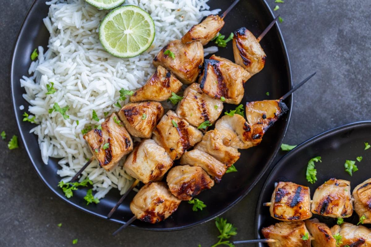 30 Minute Honey Chicken Skewers Extra Juicy Momsdish 6513