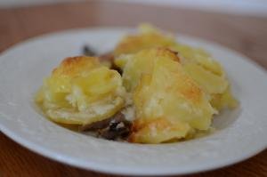 Potato Casserole Twist on a plate