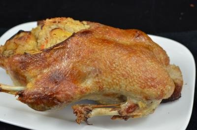 roast duck and stuffing