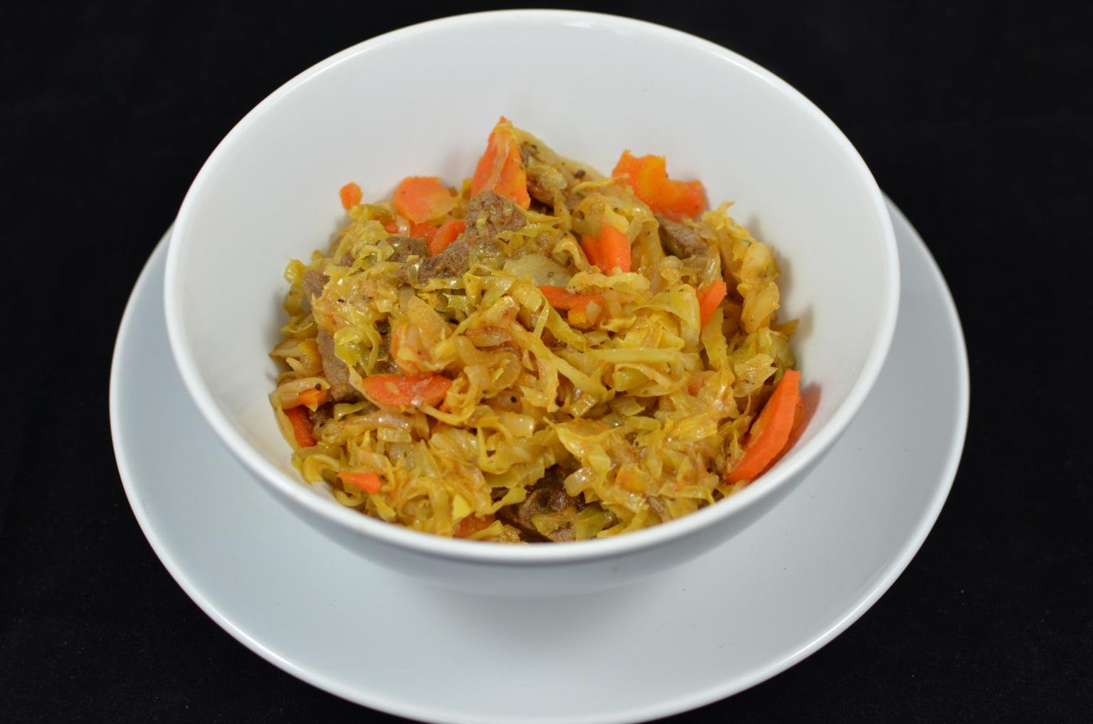 Stewed Cabbage With Meat Momsdish