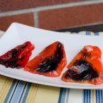 Roasted Bell Peppers on plate
