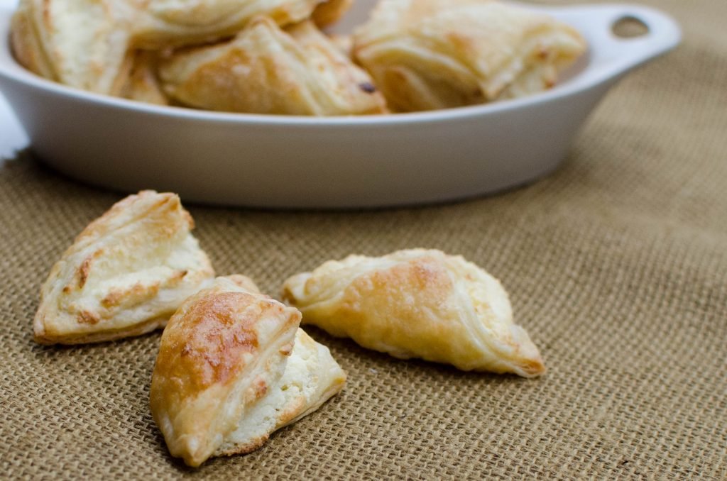 Puff Pastry Cheese Turnovers