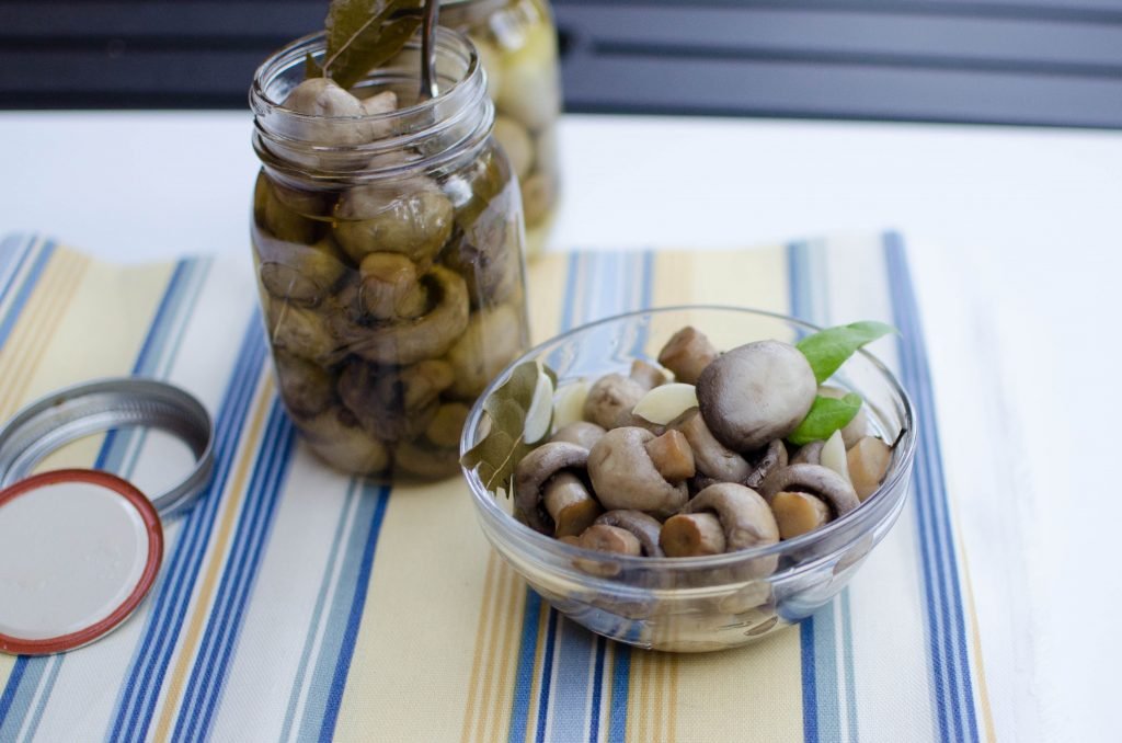 Pickled Mushrooms
