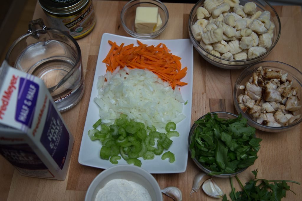 ingredients for soup