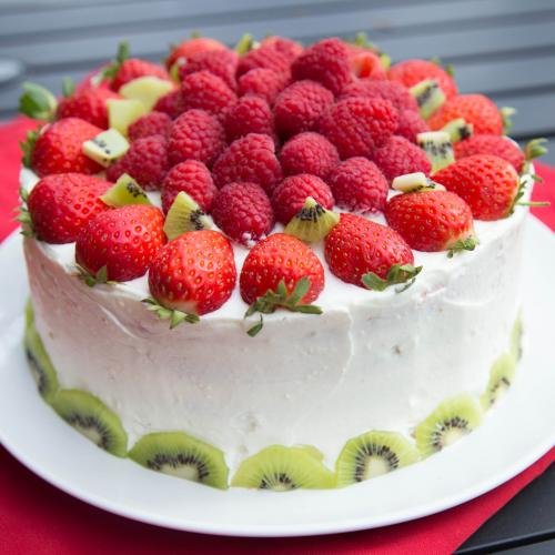 Fruit and Pudding Cake