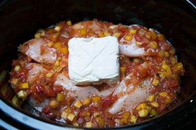 Mexican Crock Pot Chicken - Momsdish