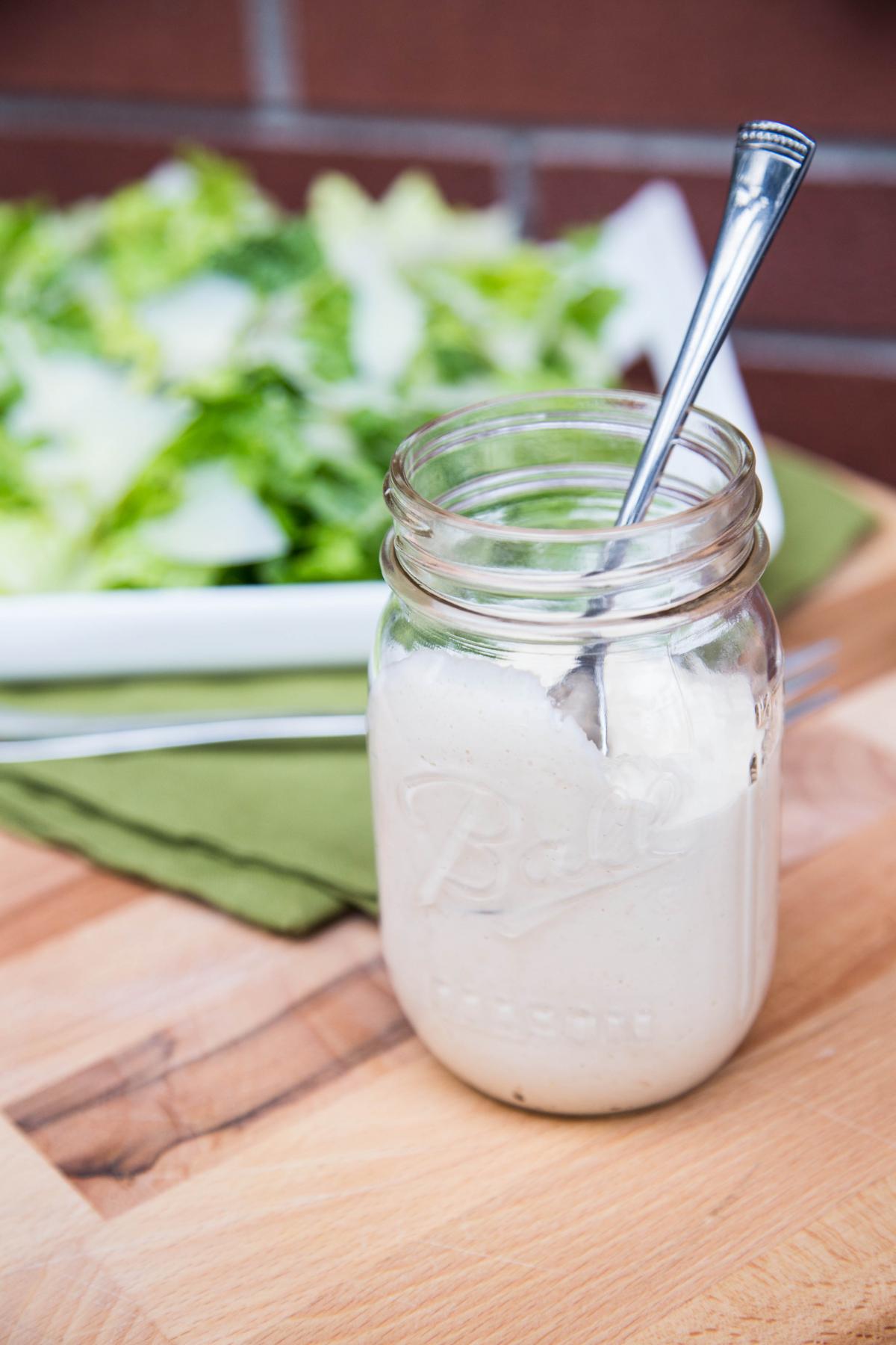 Creamy Caesar Salad Dressing Momsdish