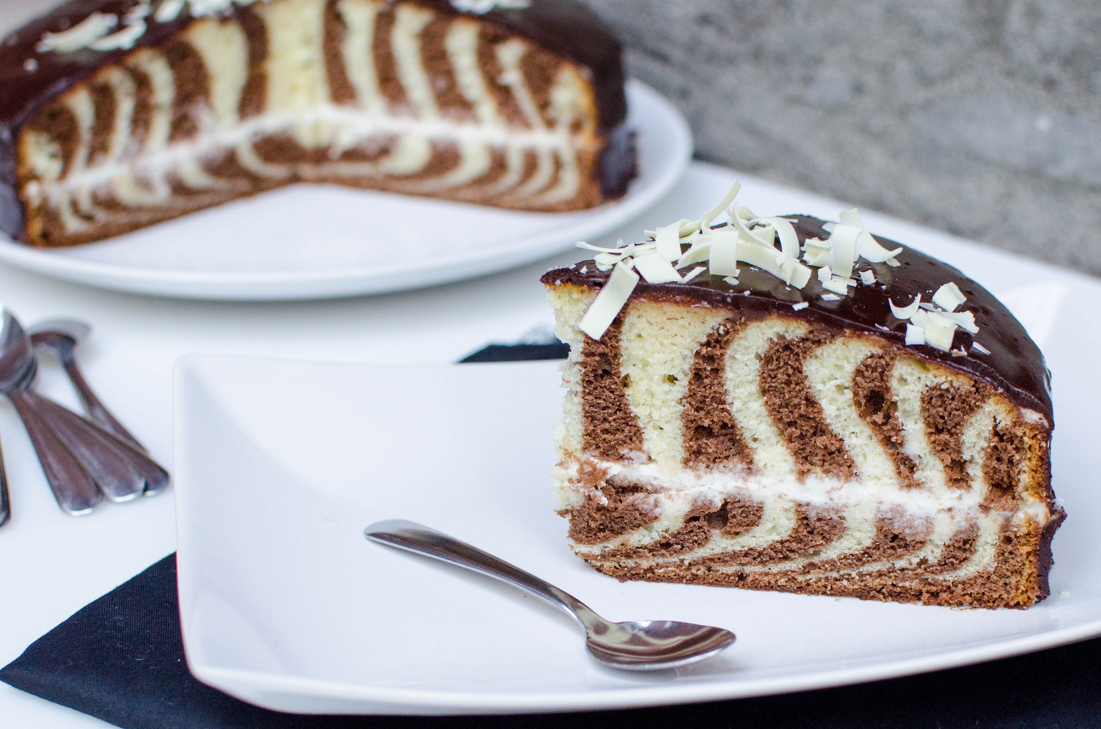 Zebra Cake Recipe - Momsdish
