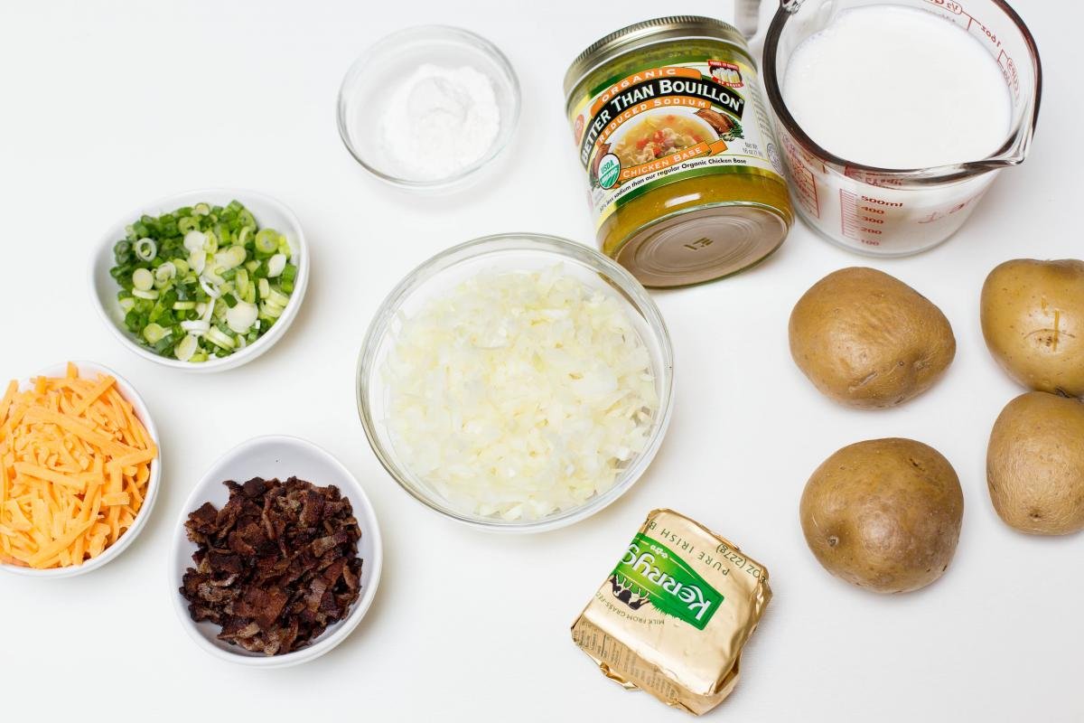 Creamy Potato Soup Recipe - Momsdish