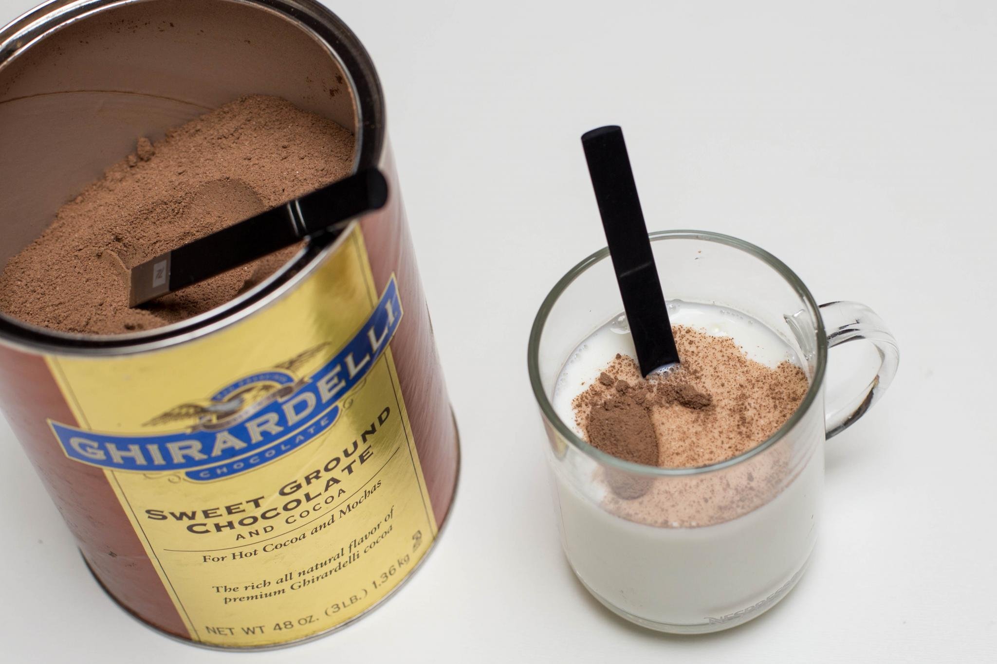 Latte with Nespresso (Caramel and Chocolate) Momsdish