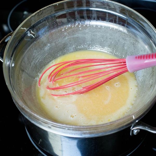 Mixture on a steam bath