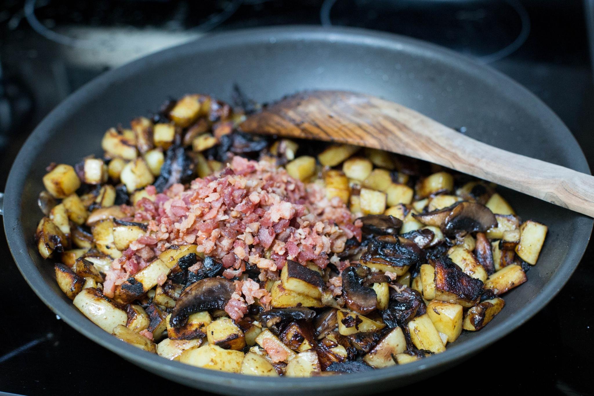 Potato Mushroom Breakfast Momsdish