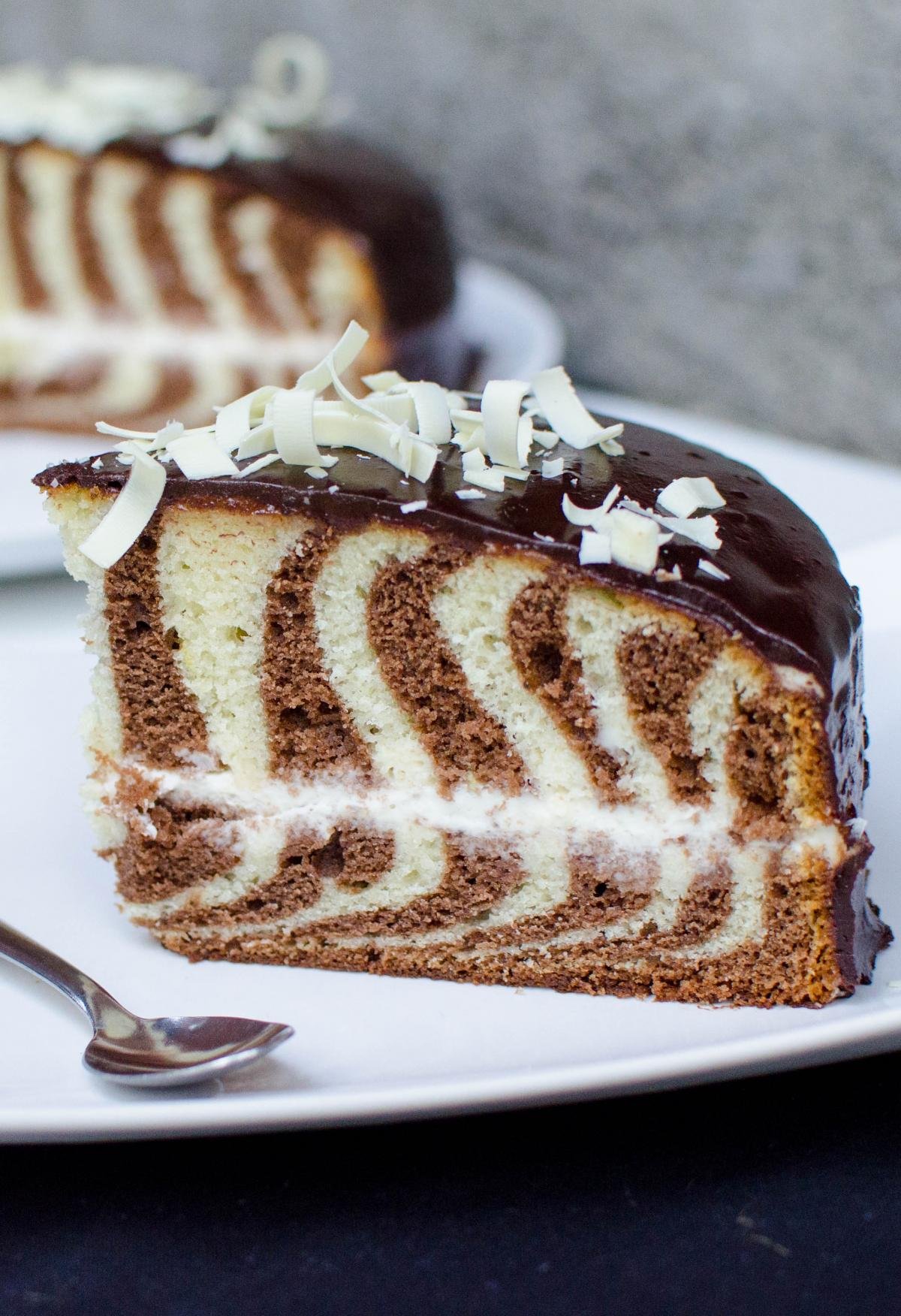 Zebra Cake Recipe - Momsdish