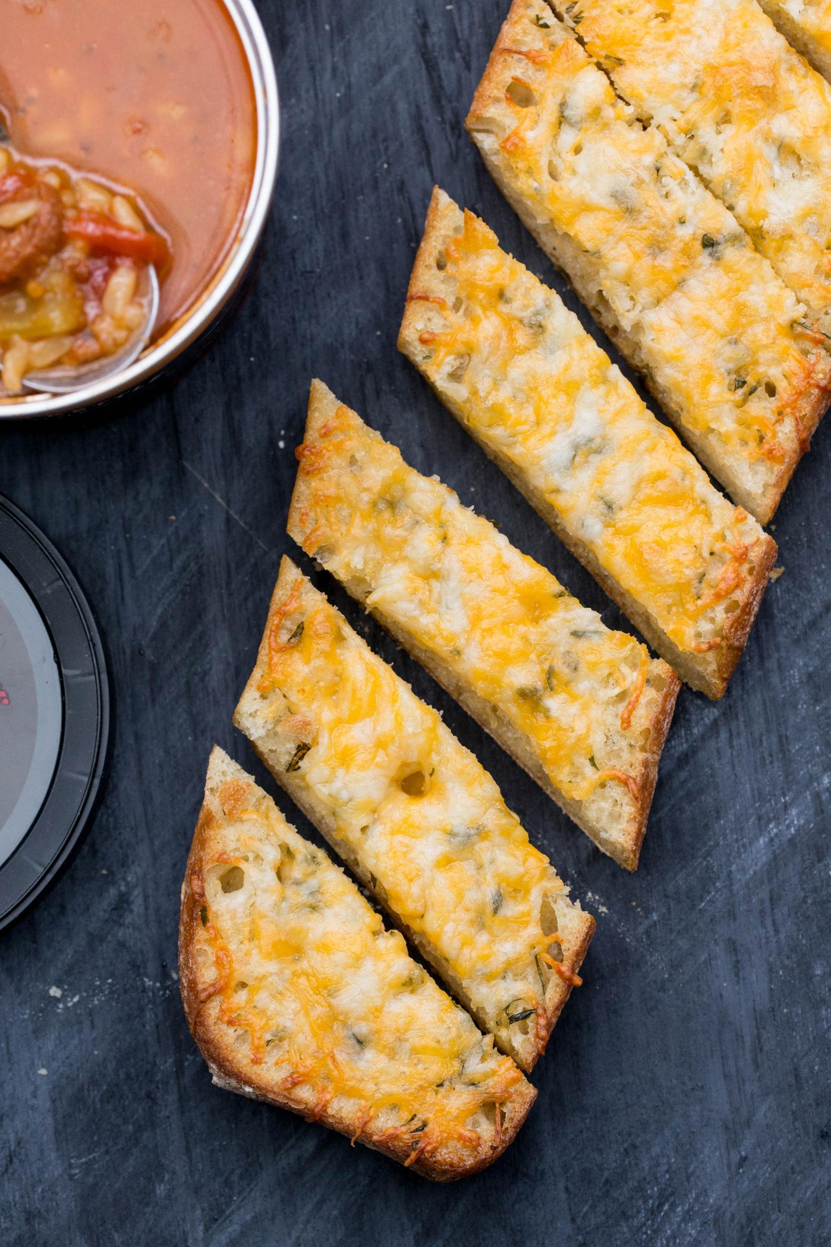 Cheesy Bread Recipe Momsdish