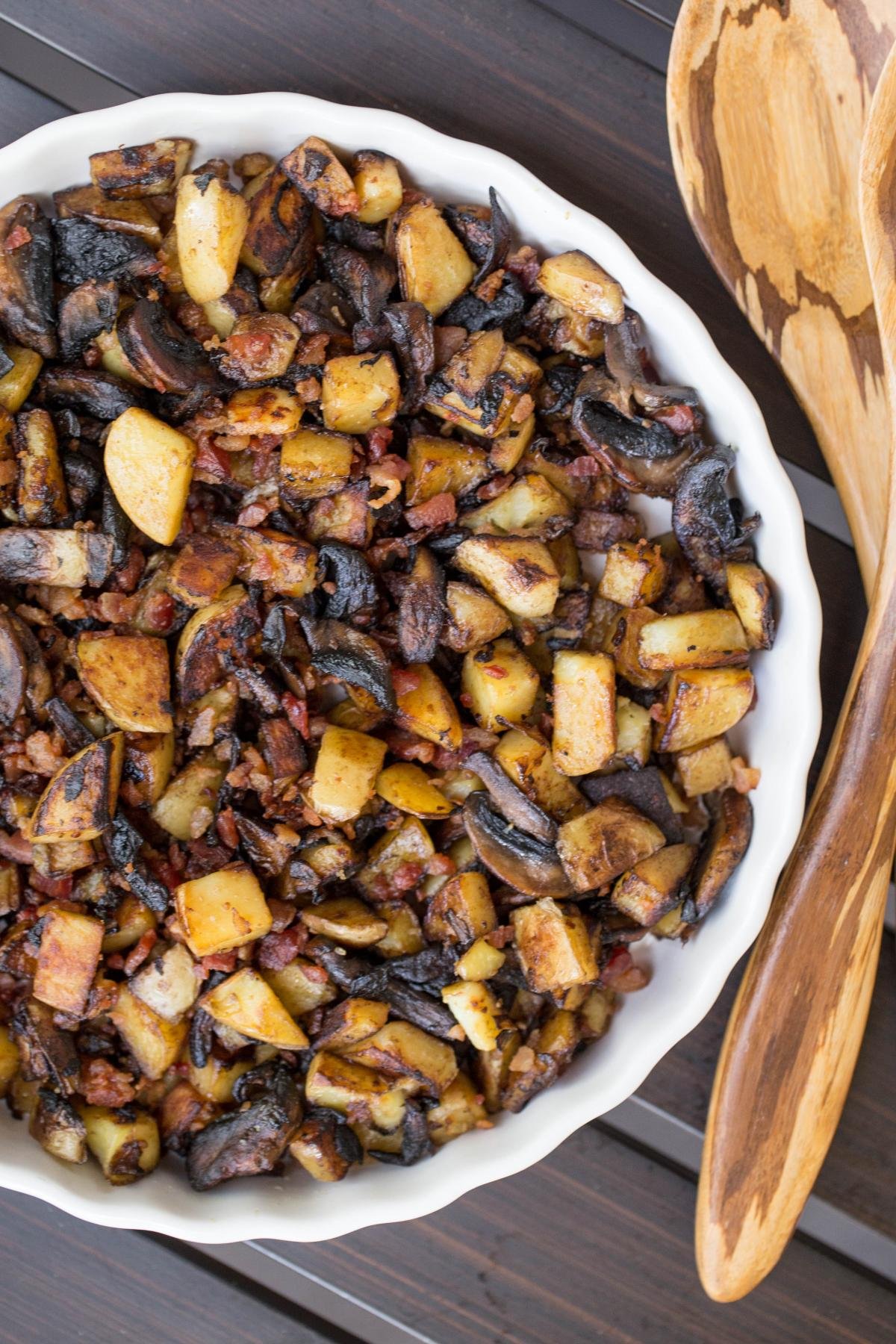 Potato Mushroom Breakfast Momsdish