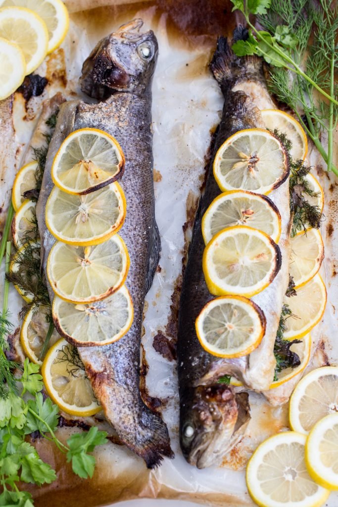 baked trout recipe