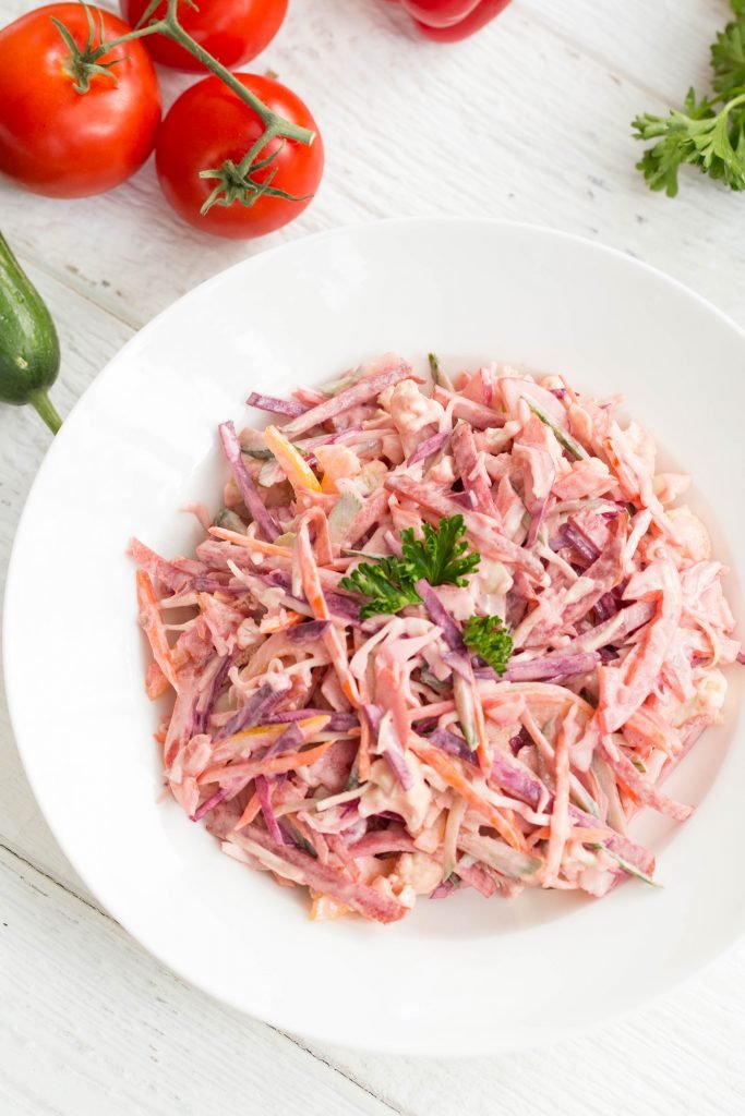 Multi Vegetable Salad in a bowl