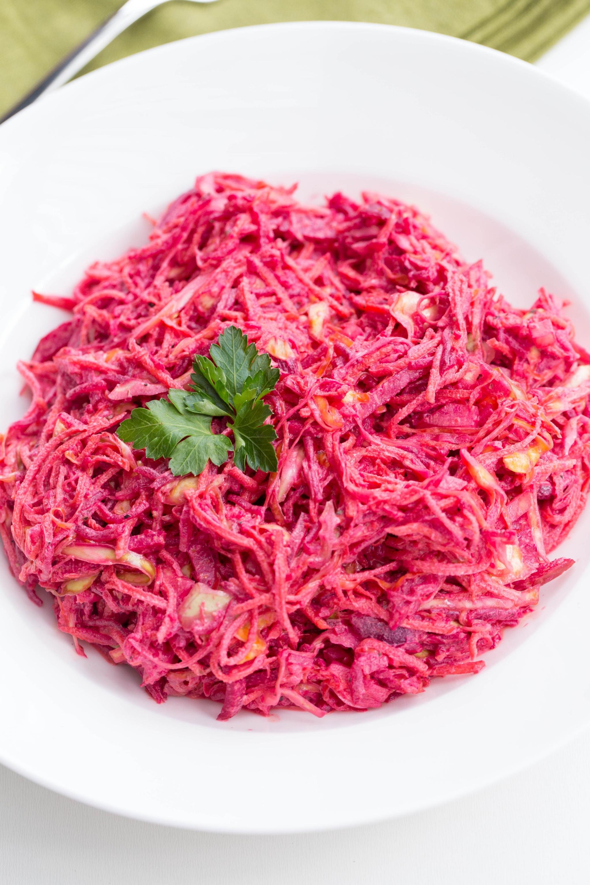Beet and Cabbage Salad with Sausage Momsdish