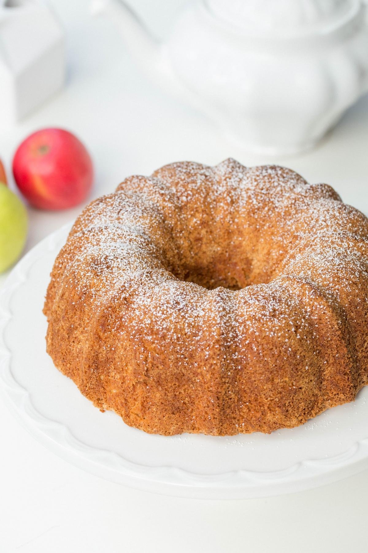 Quick Apple Cake Recipe - Momsdish