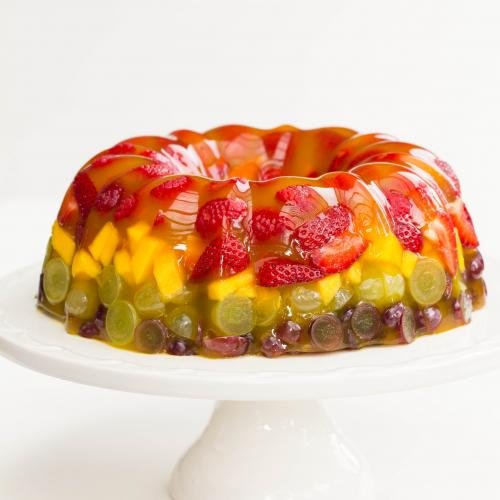 Jelly Fruit Cake | Jello Fruit Cake | Fruit Cake | Beautiful Jelly Cake | Jelly  Fruit Sponge Cake - YouTube