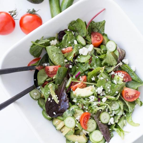 Ultimate Garden Salad in a bowl