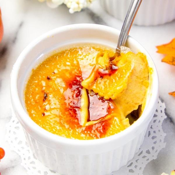 Easy Pumpkin Creme Brulee