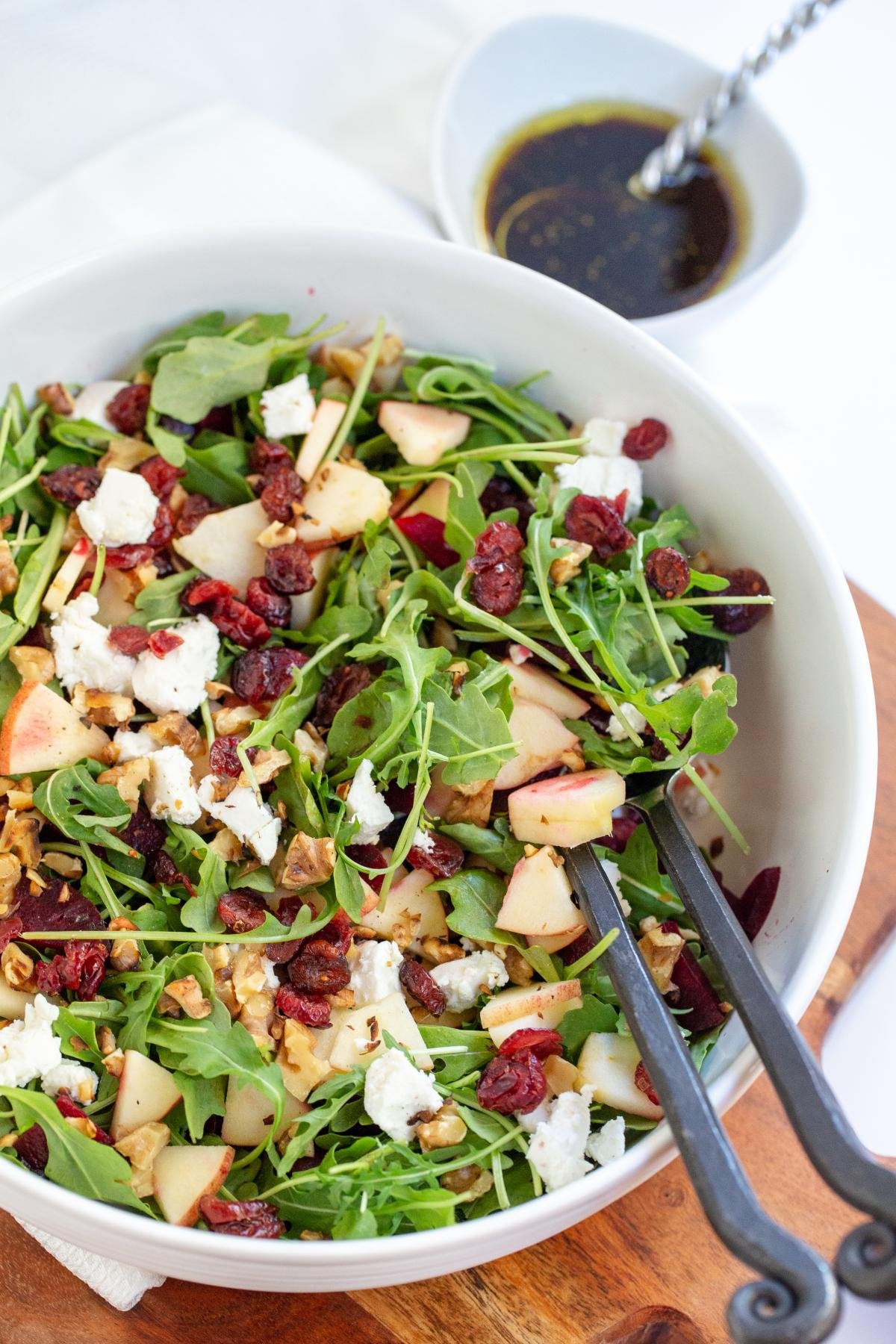 Beet and Goat Cheese Arugula Salad Momsdish