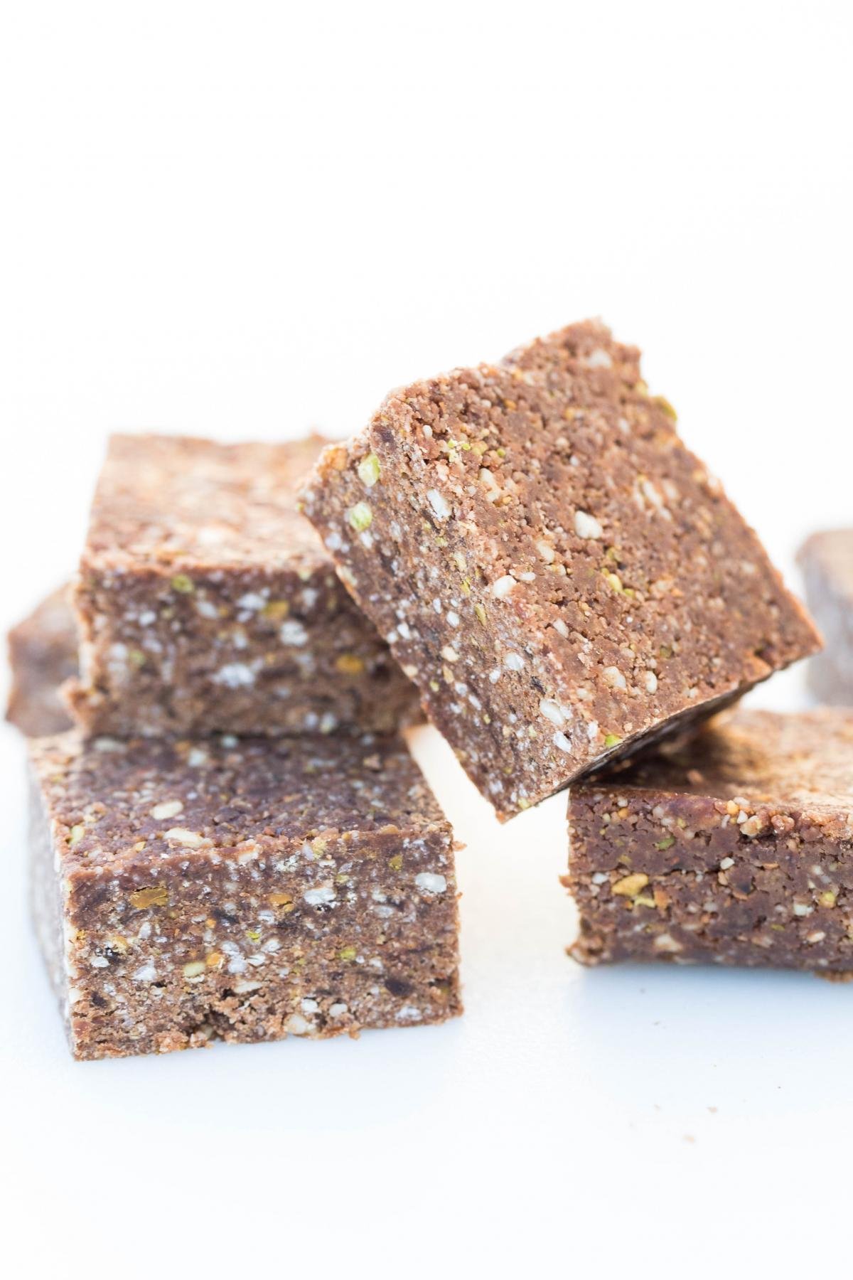 Healthy Chocolate Coconut Bars Momsdish
