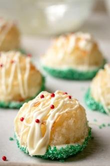 Coconut Macaroon on a baking pan