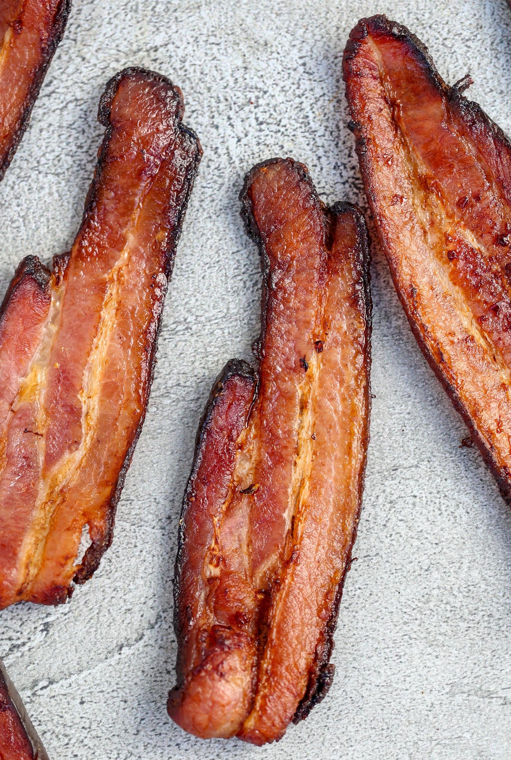 Air Fryer Bacon - better than the oven - Courtney's Sweets