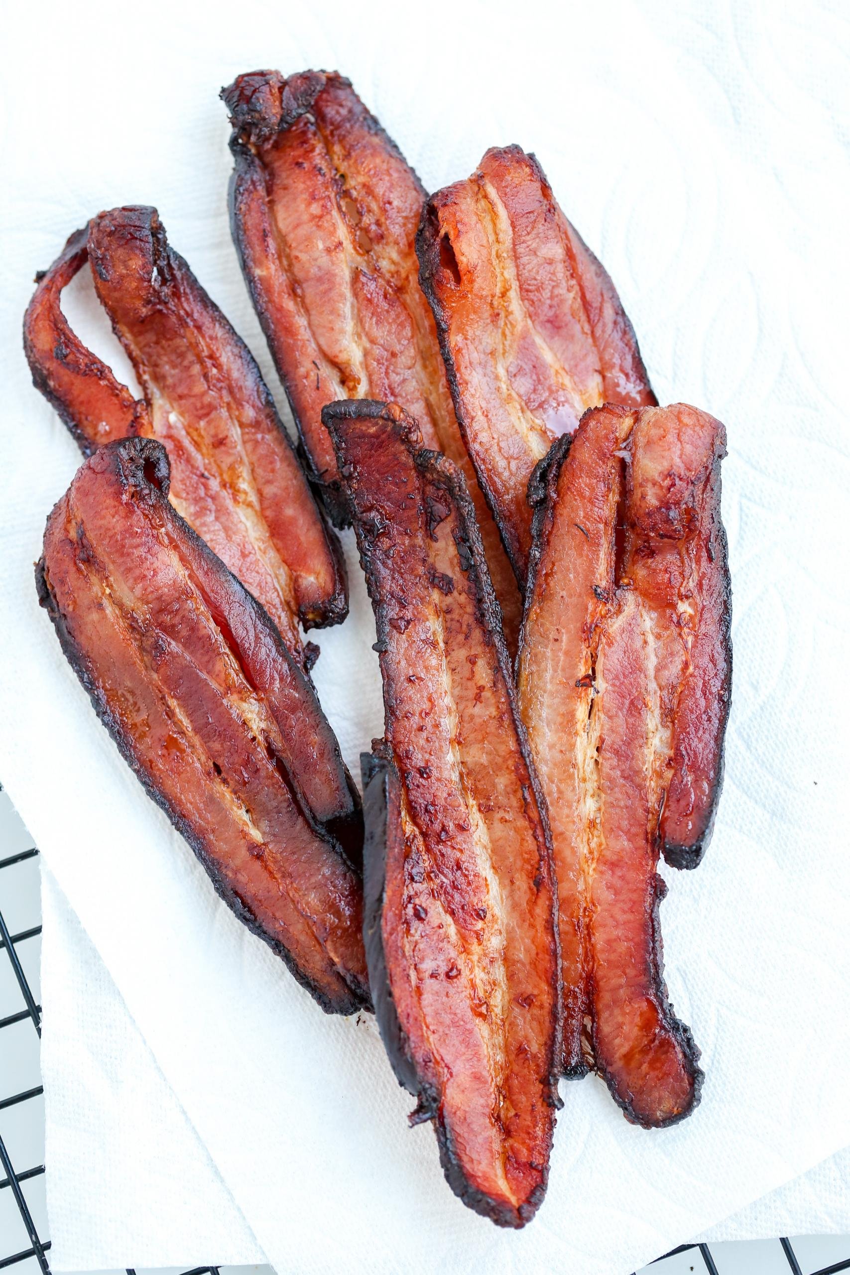 Air Fryer Bacon - Perfectly crispy without the mess