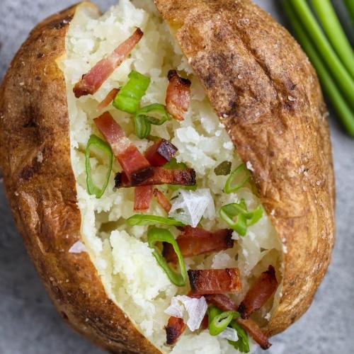 Easy Air Fryer Baked Potatoes Recipe