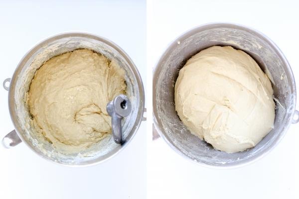 Brioche Bread dough in a bowl
