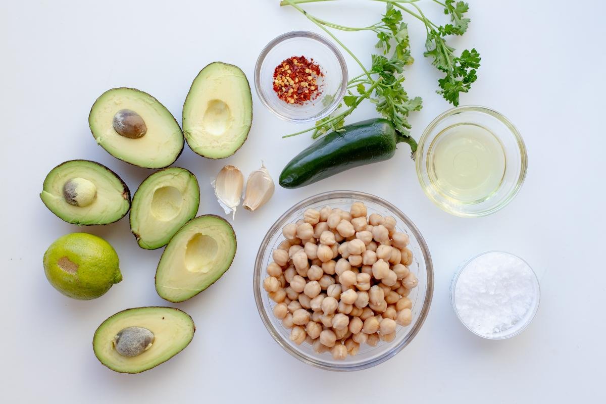 15Minute Avocado Hummus Momsdish