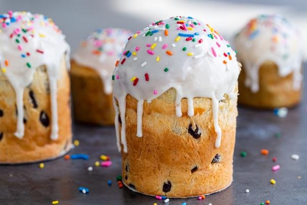 Easter bread with another one next to it