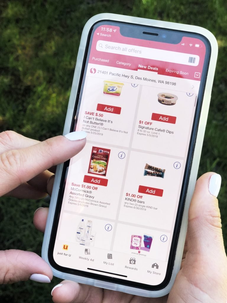 Safeway coupon mobile app