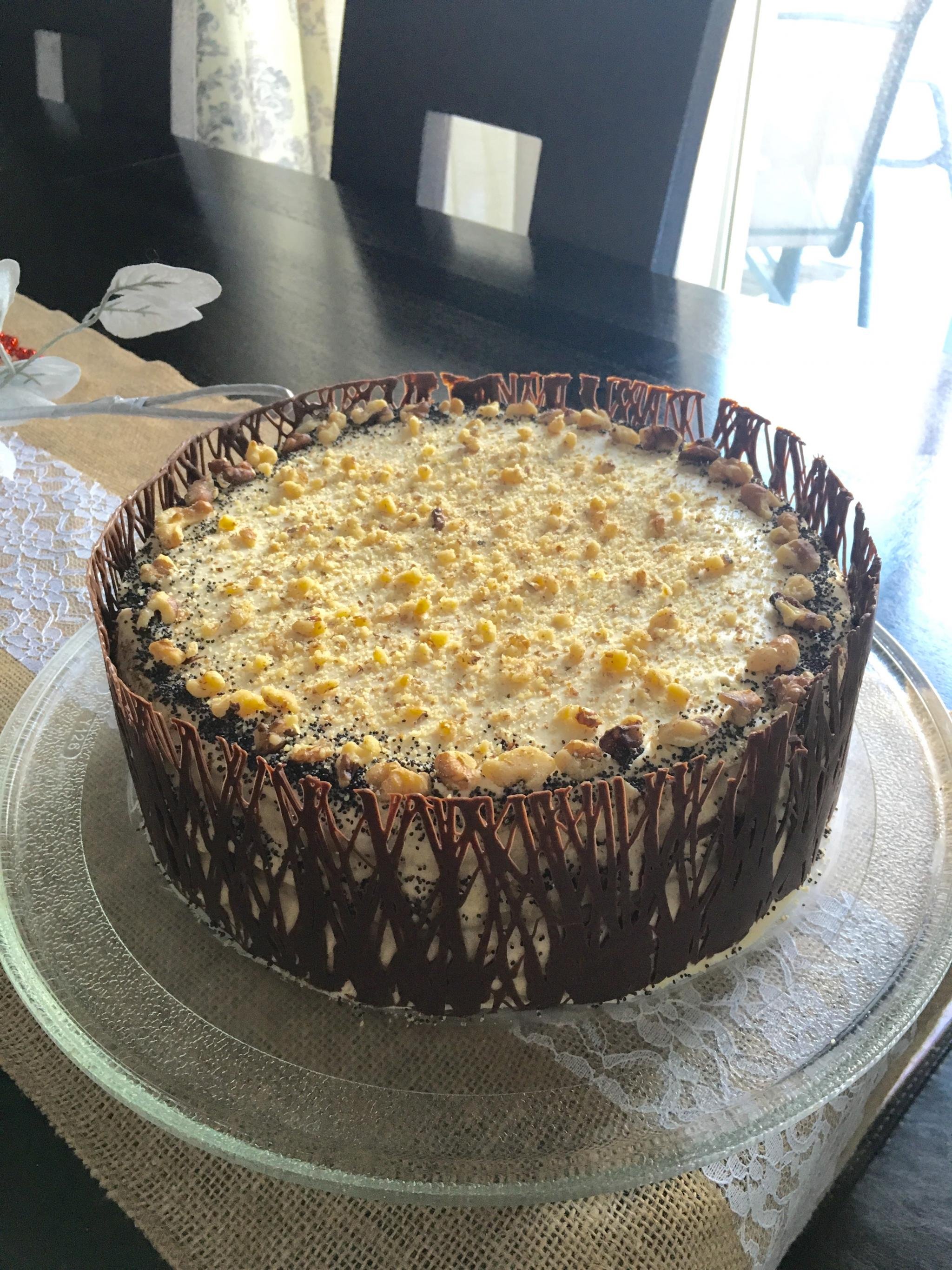 Honey Walnut Poppy Seed Cake Momsdish