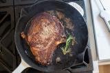 Perfect Cast Iron Ribeye - Momsdish