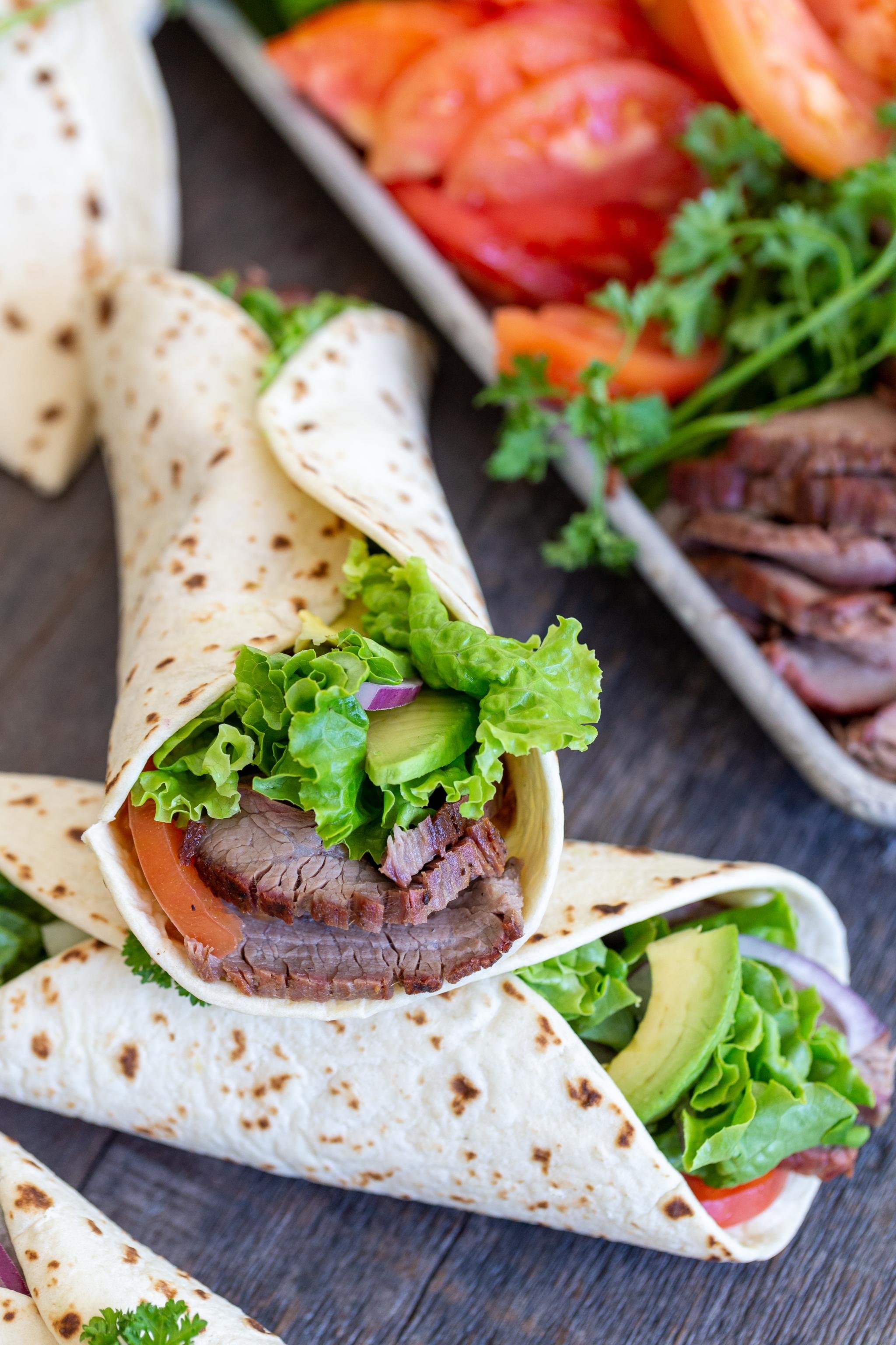 Flank Steak Wrap Momsdish