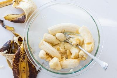 Bananas getting mashed