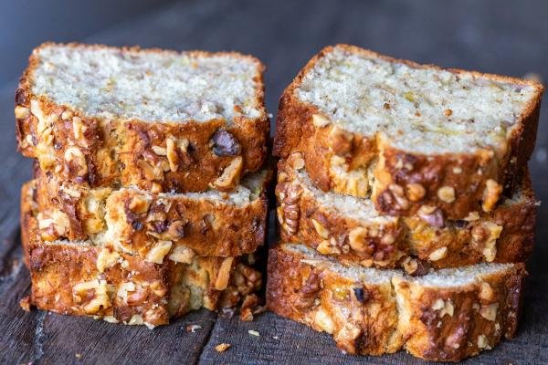 Banana Bread Slices