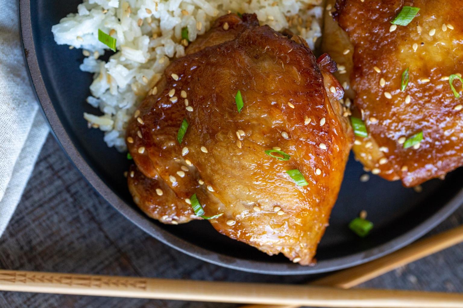 Air Fryer Korean Chicken Thighs - Momsdish