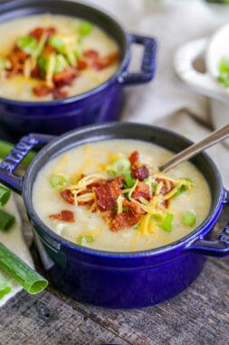 Creamy Potato Soup Recipe - Momsdish