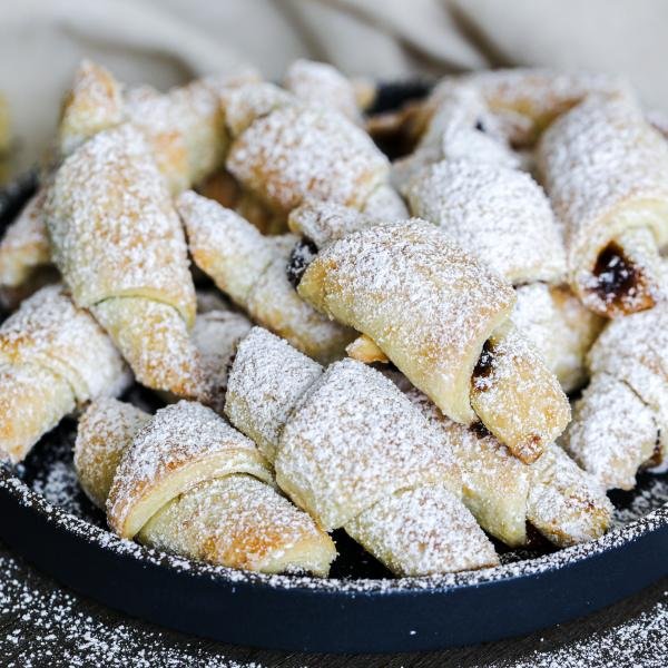 Rugelach in a bowl