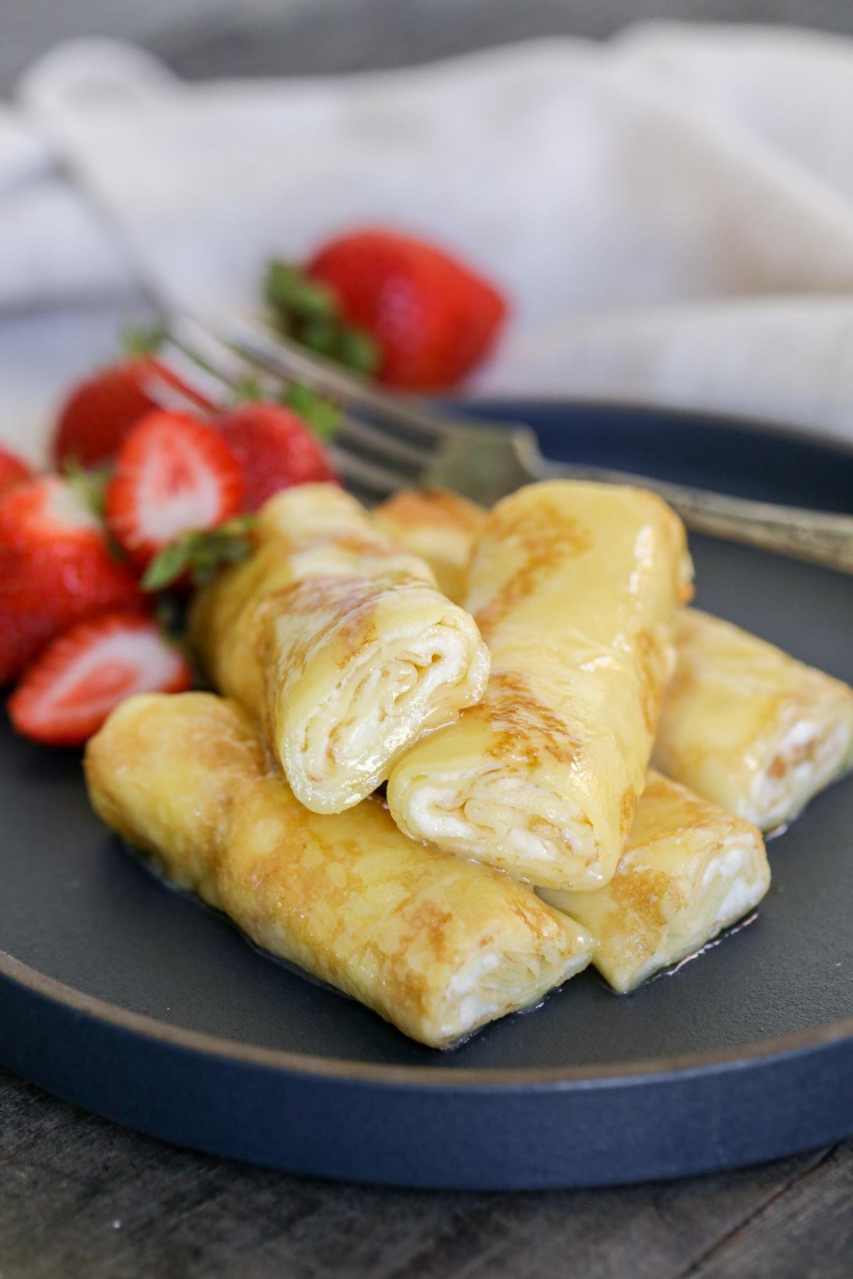 The Best Crepe Recipe (With Filling) - Momsdish