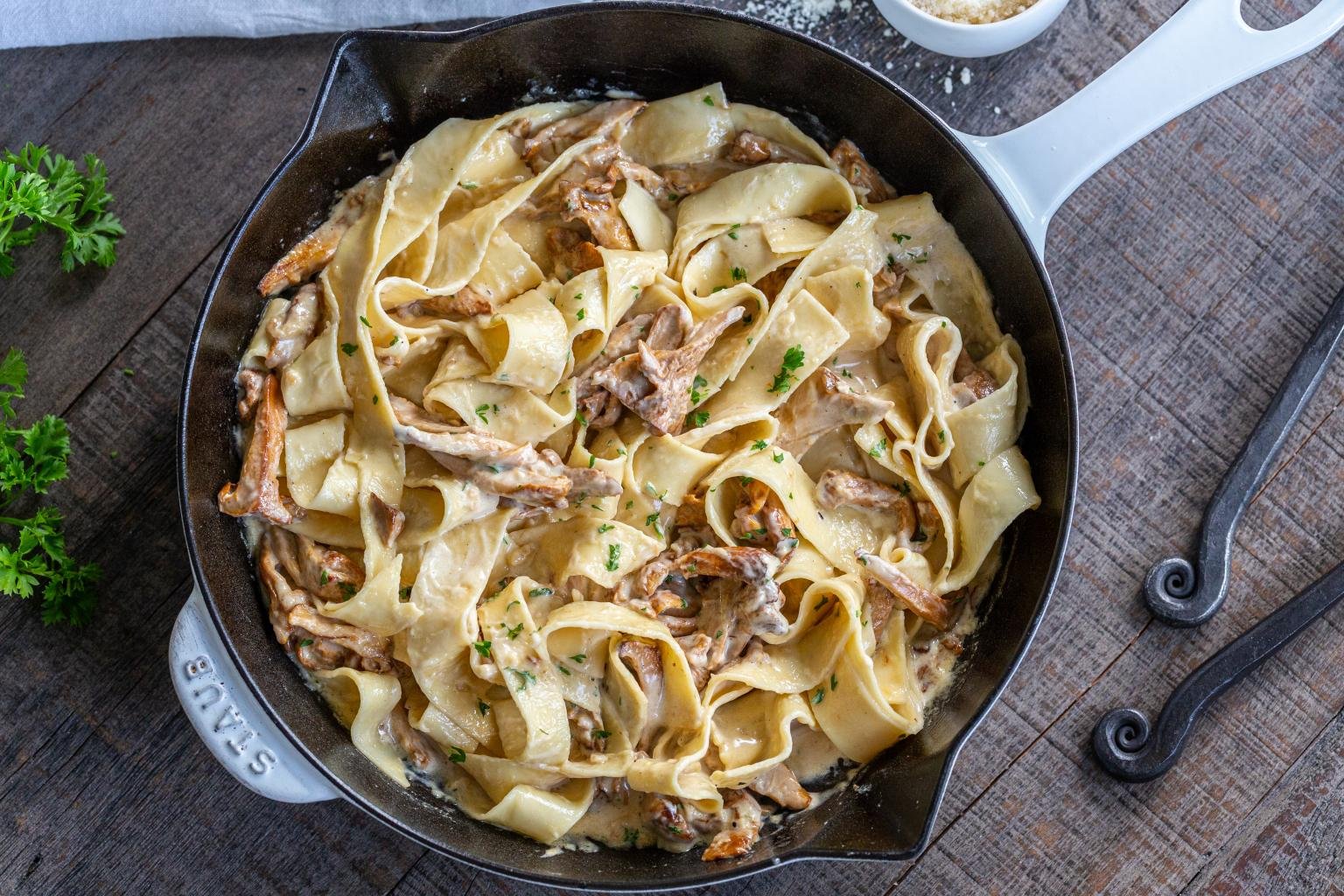 Chanterelle Mushrooms Recipe Momsdish